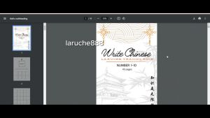 Write Chinese Laruches Workbook Chinese Characters 1-10