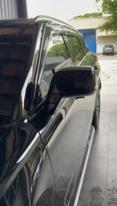 JAECOO J7 2024 ABOVE OEM Injection Style High Quality Air Press Window Door Visor STAINLESS STEEL CHROME LINING