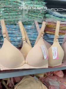 Áo ngực bầu cho con bú cotton lụa tăm đẹp mát