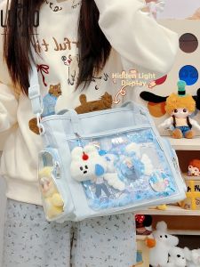 LUSUO | Pain Bag for Fandom Concert Use with Hidden Pockets Blue