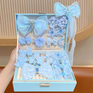 ENEN | Childrens Hair Accessories Set with Gift Box Storage Combinations