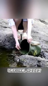 ถังน้ำแคมป์ปิ้งพับได้ ถังพับภายนอก ถังน้ำแข็ง ถังน้ำแคมปิ้ง ถังน้ำพับได้ ถังเก็บน้ํา แบบพับ 10L/20L สําหรับตั้งแคมป์ ท่องเที่ยว ตกปลา เหนียวทนต่อการสึกหรอ