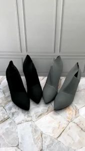 GW Sepatu Heels Boots Korea BO9054
