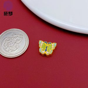 จี้ลูกแพร์ทองแดงดีไซน์ดอกบัว จี้ตกแต่ง จี้ลูกปัด จี้ติดหู DIY อุปกรณ์ทำเครื่องประดับ เครื่องประดับแฟชั่น โลหะผสม