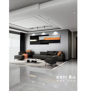 Bộ 2 Tấm Tranh Nghệ Thuật Trừu Tượng Trang Trí Phòng Khách Hiện Đại Chất Liệu Tráng Gương Cao Cấp Sang Trọng
