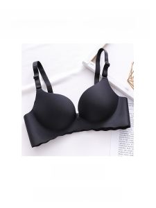 Wireless Adjustable Thin Seamless Womens Bra Set Gathered Student Girl Summer Underwear Comfortable Breathable Nylon Bras
