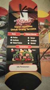 kemasan kebab/kertas kebab murah berkualitas isi 100 picis