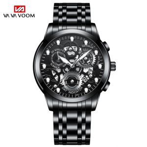 COD - Jam Tangan Original FNGEEN 2451 Millenial Watch Quartz Rantai Baja VAVA VOOM