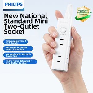 Philips | Compact Multi-port Power Strip