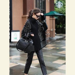 LIANGYILAILIN | Fashionable & Versatile Lazy Style Knit Sweater for Women Autumn European Design Chic Outfit