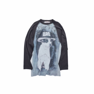 1JINN STUDIO | Glittered Raglan Sleeve T-Shirt