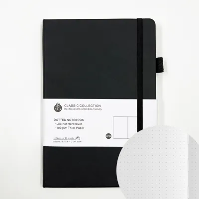 Premium Bullet Dot Grid /Horizontal Line Notebook - 160 Pages A5/A6 Journal for Creativity Writing SketchingThick 100 GSM