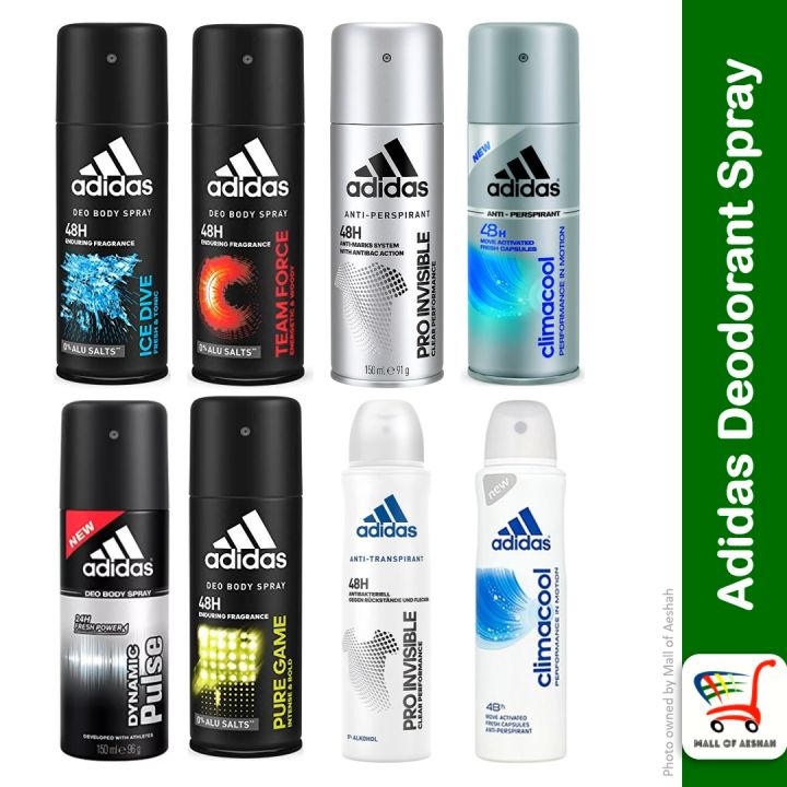 Authentic] Adidas Deodorant Spray – Ice Dive Fresh Tonic