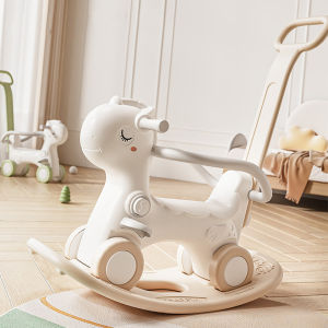 BONINGYU | 2-in-1 Fall Prevention Rocking Horse Toy
