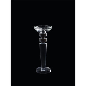 Elegant European Crystal Candle Holder Transparent Home Decor Romantic Restaurant Dinner Party Table Decoration Accessories