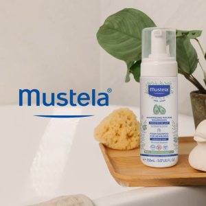 Mustela Foam Shampoo for Newborns for All Skin Types 150ml