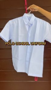 Polo School Uniform for Boys Elementary High School | Straight Jacket Barong | Theo Clothing