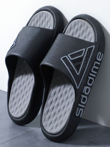 Mens Summer Indoor Outdoor Anti-Slip Wear-Resistant Slippers Comfortable PVC Material Casual Style for Youth Fashionable