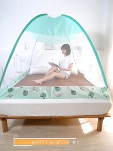 SIM มุ้งกันยุง มุ้งสปริงกาง มุ้งสปริงกันยุง มุ้งเต็นท์ มุ้งพับเก็บ ป้องกันยุงที่แข็งแกร่ง 4ฟุต 5ฟุต 6ฟุต