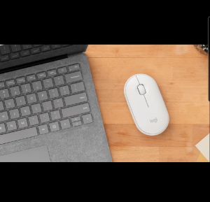 Mouse Wireless Bluetooth Logitech Pebble M350 Dual Connection