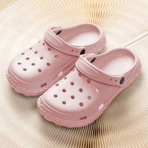 Childrens Indoor Home Anti-slip Clog Shoes Summer Outdoor Wear for Boys And Girls Cartoon Style EVA Material Slip-resistant Slippers