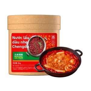 Nước Lẩu Cay Dựa Trên Mỡ Bò Và Dầu Thực Vật 8kg