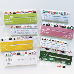 สติกเกอร์ติดโน้ตสุดน่ารัก Mindwave สีสันสดใส โพลีเอสเตอร์ ขนาด A6 เหมาะสำหรับบันทึกการ์ดและอุปกรณ์ธุรกิจ