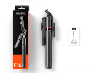 WIFIT F16 Selfie Stick with Adjustable Tripod 360° Shooting Detachable Phone Holder Bluetooth1.7m TelescopicAndroid/iOS