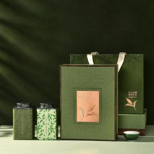2025 New Green Tea Leaves Packaging Box Empty Gift Box Ming before Dragon Well Biluochun Half Pounds Packaging Box Empty Box