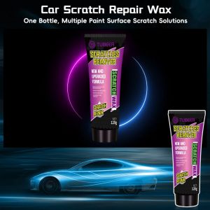 Car Scratch Remover Repair Wax Auto Scratches Repair Remover Car Polishing Kits Car Scratch Remover original for Car and Motorcycle Remove Stains and Dirt 120g With Sponge