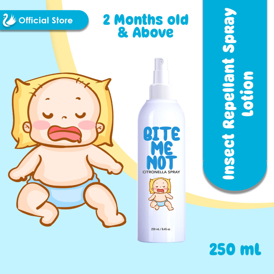 250ML BITE ME NOT INSECT REPELLANT SPRAY LOTION WITH CITRONELLA