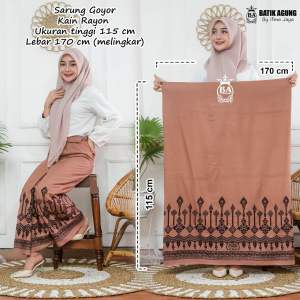 COD - sarung batik santri putri goyor sarung santung pekalongan