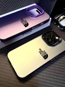 Gokeclub Fashion Brand iPhone Case Full Cover Anti-Fall Laser Cutout Cartoon Design Matte Finish Soft Silicone Protective Cover