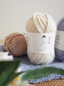 50g 100% Pure Cashmere Yarn Warm Colorful Thick Yarn Alpaca Wool For DIY Hand Knitting Warm Sweater Hat Knitted Scarf