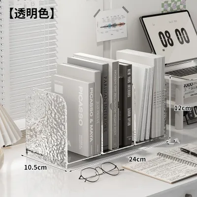 Giá Đỡ Sách/đựng Tài Liệu Trong Suốt Để Bàn Dành Cho Văn Phòng Và Học Sinh Giá Đỡ Sách Bằng Nhựa Trong Suốt Để Đựng Giấy Tờ Và Tài Liệu