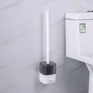 ชุดแปรงล้างห้องน้ำแบบติดผนัง 2024 ใหม่ แปรงล้างห้องน้ำแบบไร้ร่องรอย แปรงล้างห้องน้ำแบบพิเศษสำหรับใช้ในบ้าน แปรงล้างห้องน้ำแบบไฮเอนด์