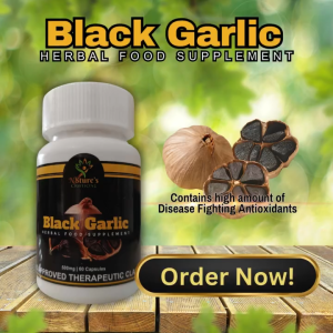 Black Garlic Capsule – Boost Immunity Heart Health Natural Antioxidant & Energy Support