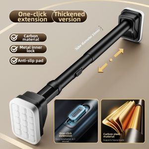 Adjustable No-drilling Stainless Steel Hanging Rod
