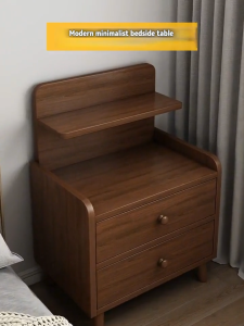 Bedroom bedside table minimalist modern small bedside storage rack luxury high-end ultra-narrow storage cabinet meja sisi katil