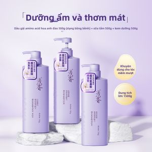 XIAQUXING | Bộ Dưỡng Tóc và Cơ Thể Làm Phồng và Mượt Amino Acid
