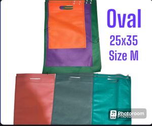 TAS belanja serbaguna model oval uk 25x35 harga 20 pcs