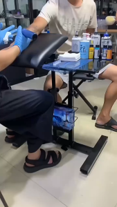 Tattoo Workbench Multifunctional Dual-Use Workbench Lifting Rotating at Multiple Angles Adjustable