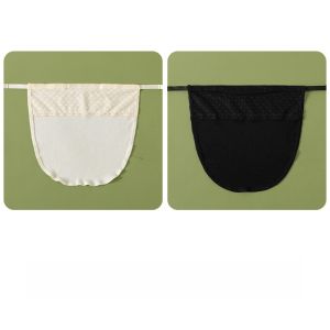 Silk One-Piece Strapless Bra Womens Underwear Base Layer Black White Inner Wear Thin Model Prevent Exposure Home Clothes