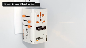 Trạm sạc TEGIC ARSMEL 170W All-in-One Travel Adapter | 3C1A + 1AC Full Chuẩn Cắm Quốc Tế