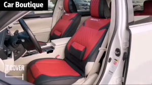 【2025】Mitsubishi Special Leather Car Seat Covers Full Coverage Premium Waterproof Leather Car Seat Protector Full Set for Mitsubishi Mirage Strada Xpander Montero Lancer Pajero Eclipse Evo Asx Triton