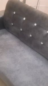 Percuma 1 Bangku Sofa Kulit / Sofa Kain / Sofa Baldu 3 Seater Sofa Bentuk L
