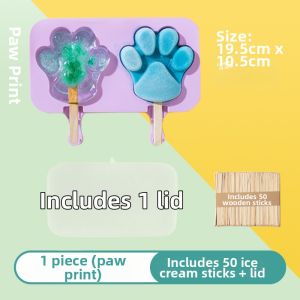 Home Use Ice Pop Mold Food Grade Silicone