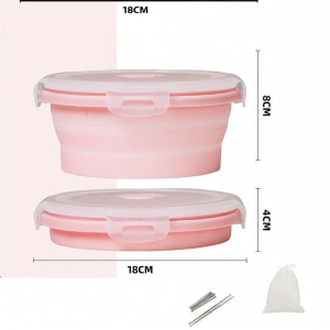 LUTUMEI | Portable Foldable Heat-resistant Silicone Bowl