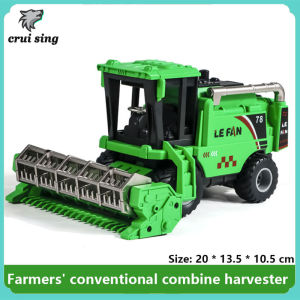 Simulation Farm Harvester Toy Harvester Tractor Toy Kids Farmer Cart Toy Funny Dump Truck Intellectual Development Crane