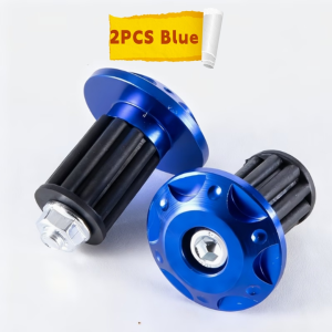 2Pcs CNC Aluminum Anti-vibration Handlebar End Cap Counterweight Slider For Honda Yamaha Motorcycle Modification Accessories